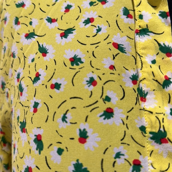 Silk Blouse by & Other Stories in Bright Yellow - Picture 6 of 8
